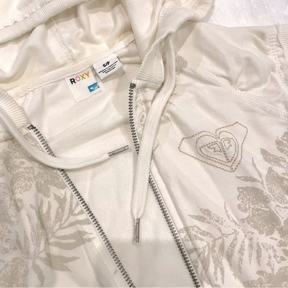 Roxy Size S Sleeveless Zip Up Jacket - Picture 3 of 6